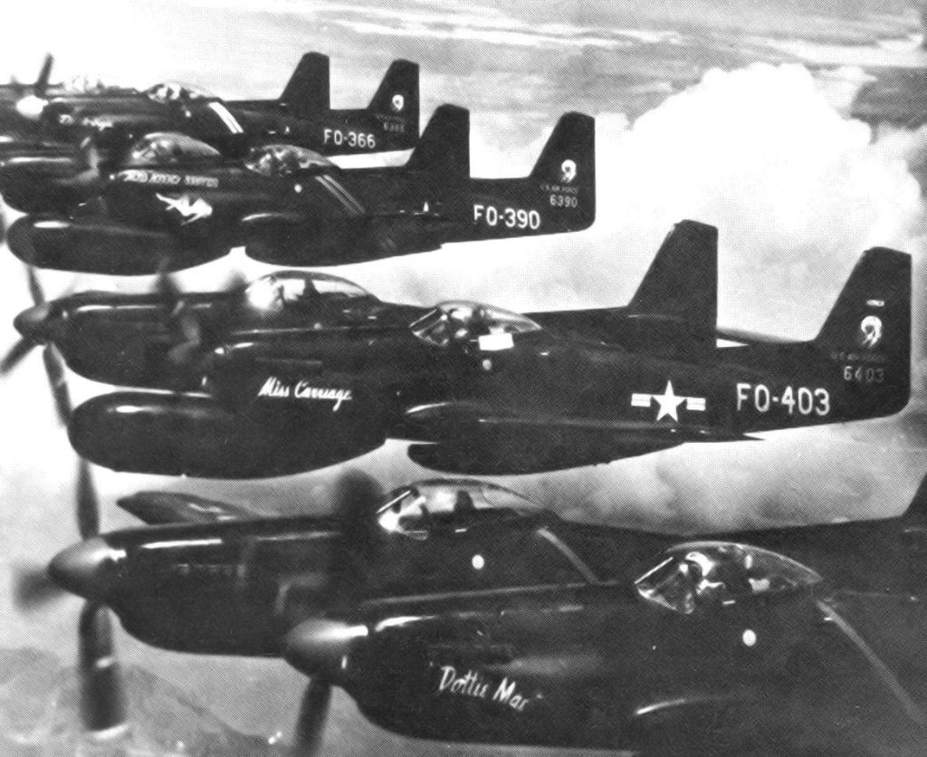 82GTwinMustangs339thFighterSquadron1950